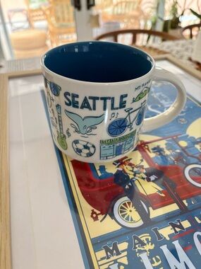 Starbucks Seattle and Pike Place Mugs